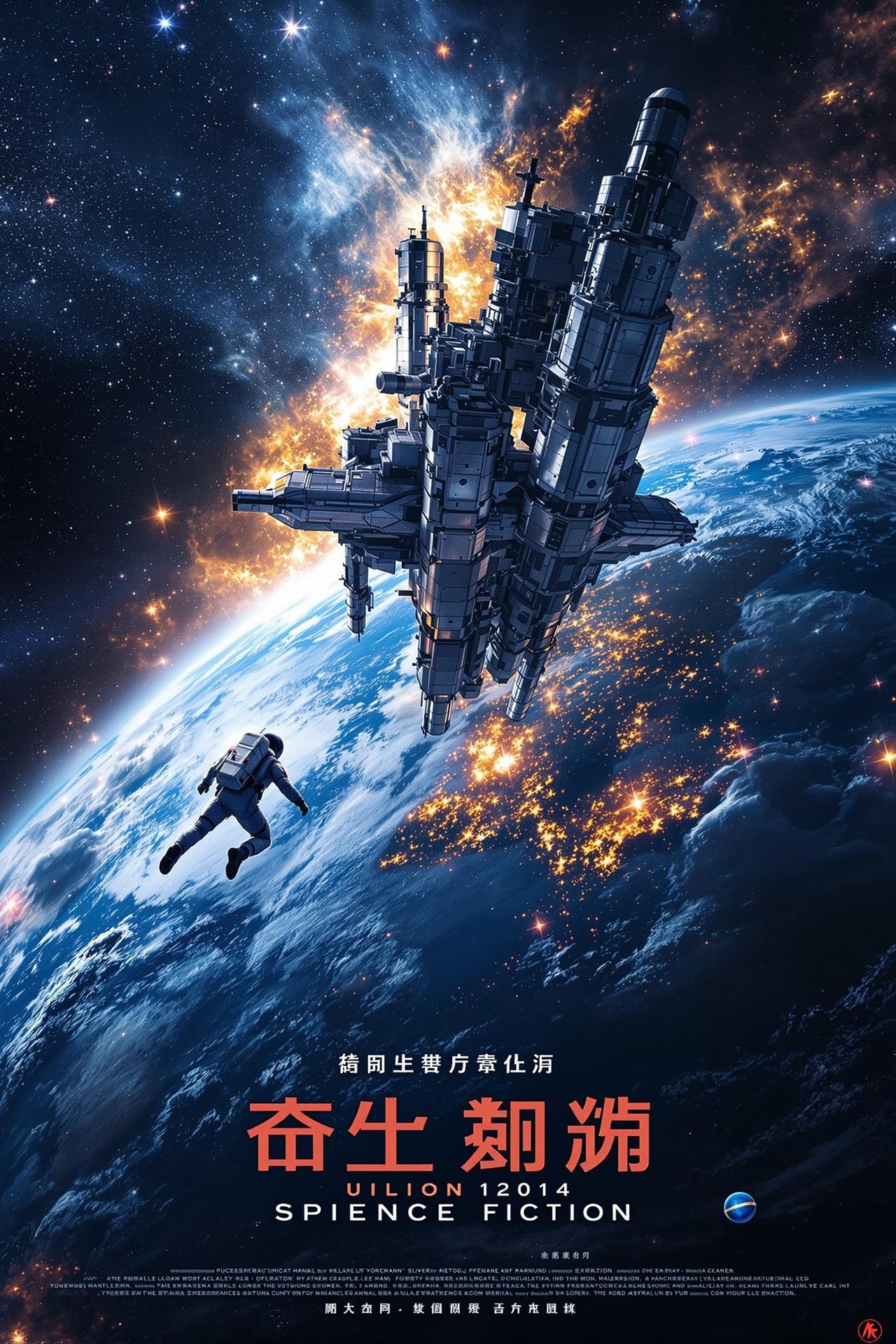 八戒视频作品《星际归途》电影海报